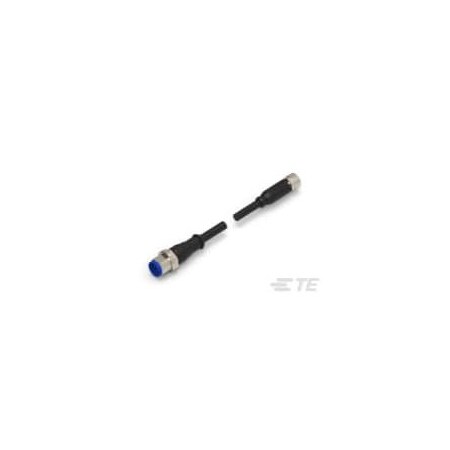 Te Connectivity M8 strgt socket to M12 strgt plug AA 1-2273110-4